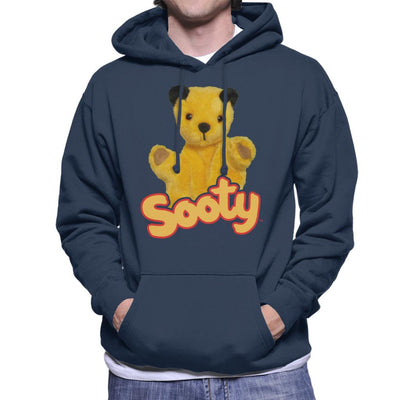 Sooty Wave Logo Men's Hooded Sweatshirt-Sooty's Shop