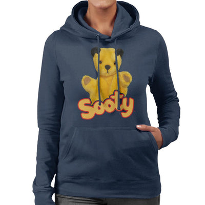 Sooty Wave Logo Women's Hooded Sweatshirt-Sooty's Shop