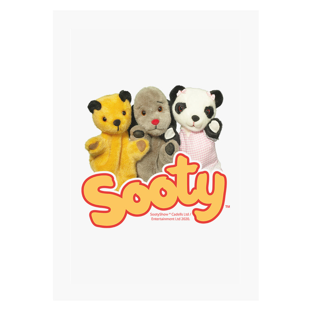 Sooty Sweep And Soo Friends Framed Print-Sooty's Shop