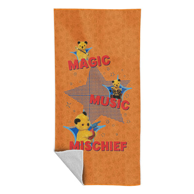 Sooty Magic Music Mischief Beach Towel-Sooty's Shop