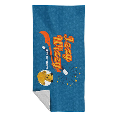 Sooty Magic Wand Izzy Wizzy Lets Get Busy Beach Towel-Sooty's Shop