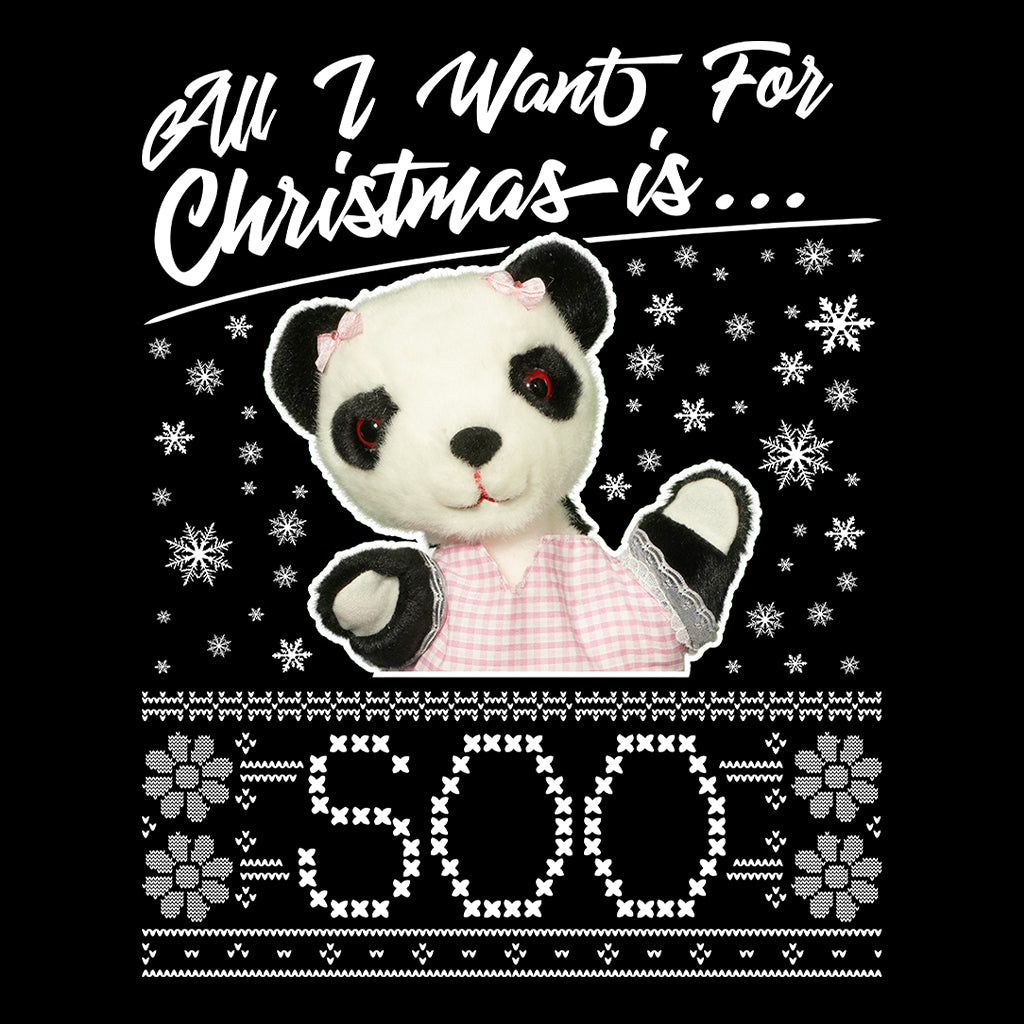 Sooty Christmas All I Want For Christmas Is Soo Men's Sweatshirt