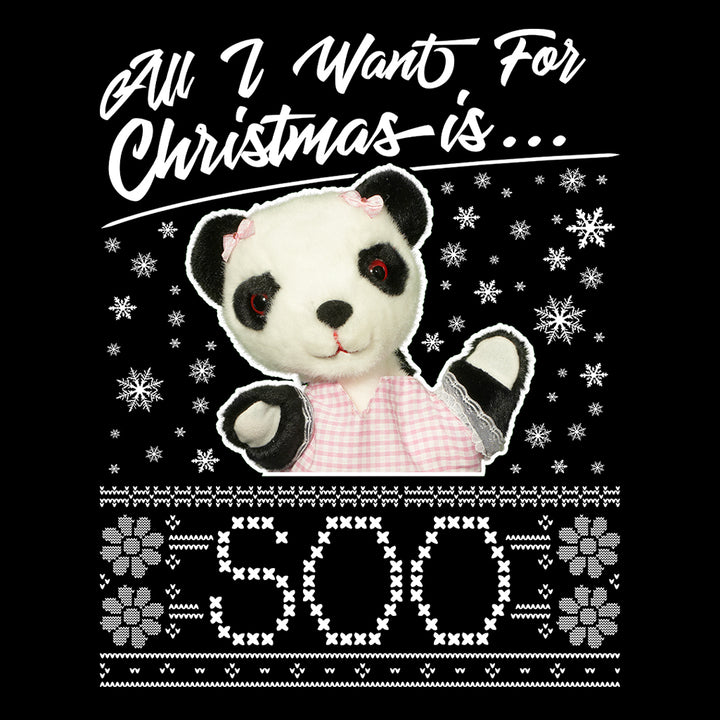 Sooty Christmas All I Want For Christmas Is Soo Men's Sweatshirt
