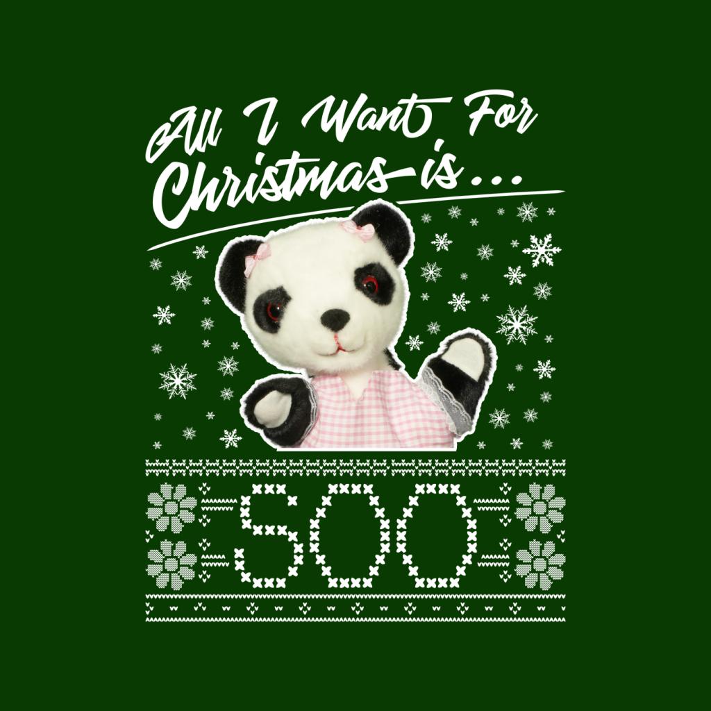 Sooty Christmas All I Want For Christmas Is Soo Kids Hooded Sweatshirt