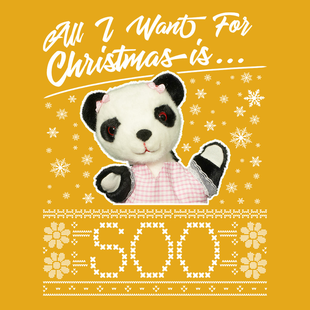 Sooty Christmas All I Want For Christmas Is Soo Men's Sweatshirt