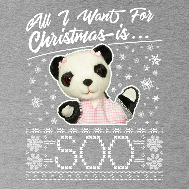 Sooty Christmas All I Want For Christmas Is Soo Kids Sweatshirt