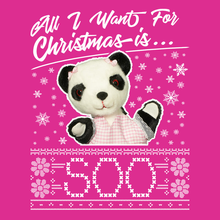 Sooty Christmas All I Want For Christmas Is Soo Women's Sweatshirt