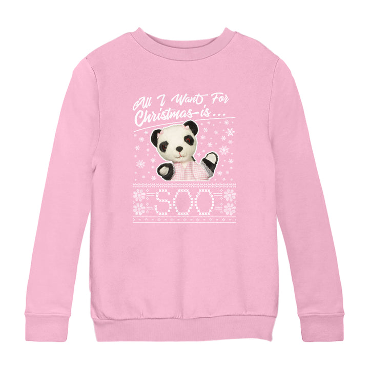 Sooty Christmas All I Want For Christmas Is Soo Kids Sweatshirt