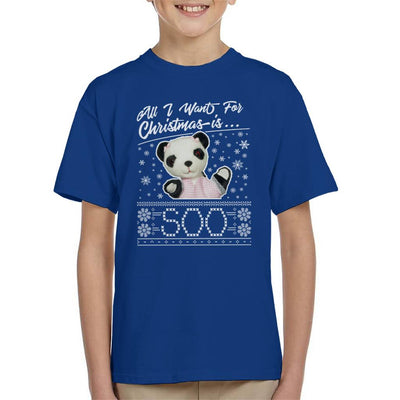 Sooty Christmas All I Want For Christmas Is Soo Kid's T-Shirt-Sooty's Shop