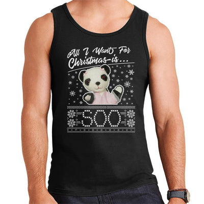 Sooty Christmas All I Want For Christmas Is Soo Men's Vest-Sooty's Shop