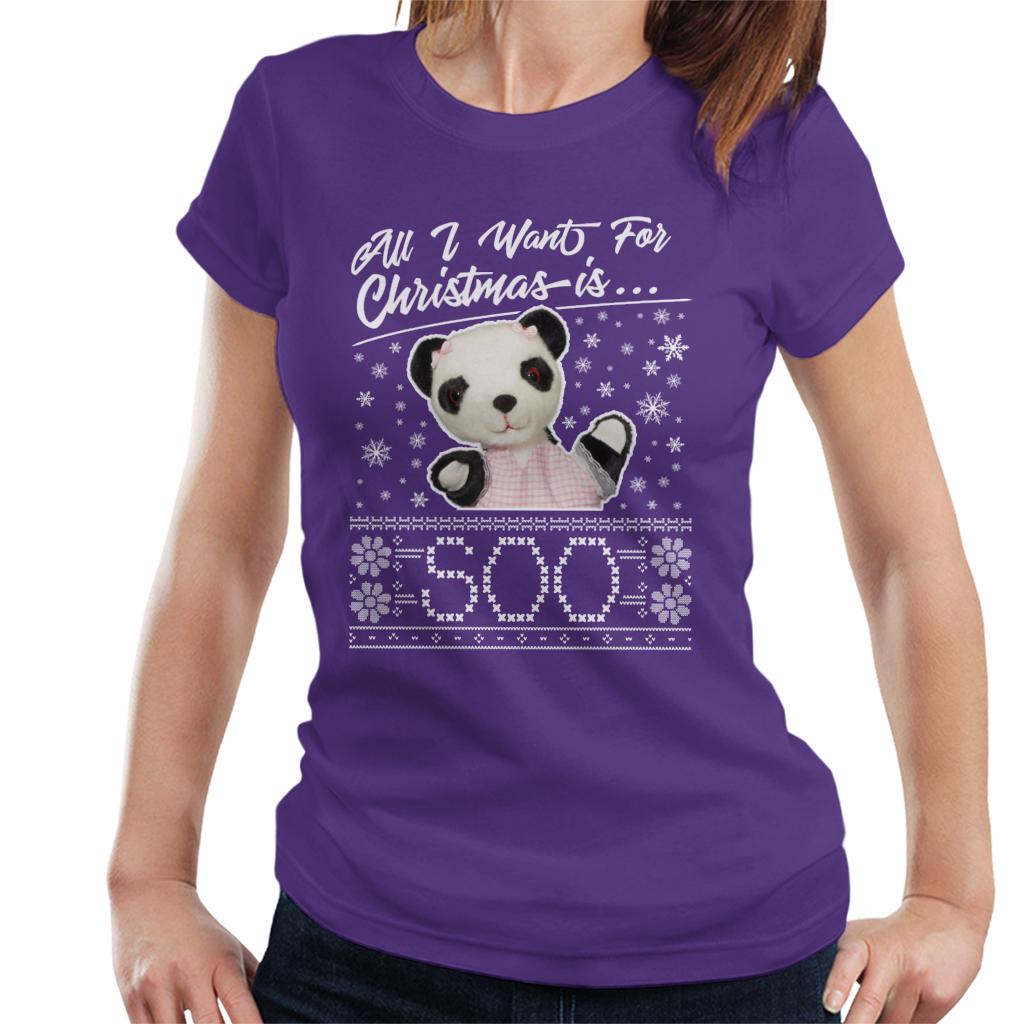 Sooty Christmas All I Want For Christmas Is Soo Women's T-Shirt-Sooty's Shop