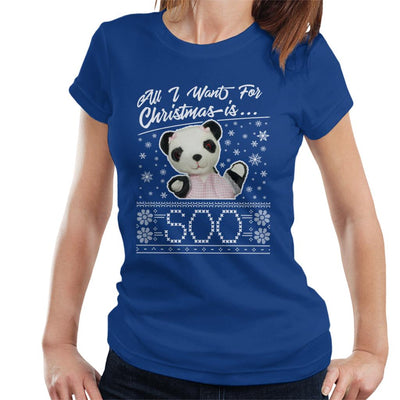 Sooty Christmas All I Want For Christmas Is Soo Women's T-Shirt-Sooty's Shop