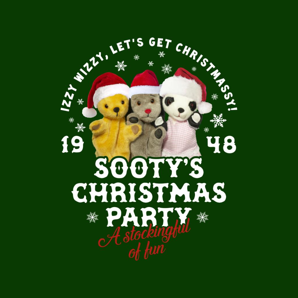 Sooty Christmas A Stockingful Of Fun Men's Hooded Sweatshirt