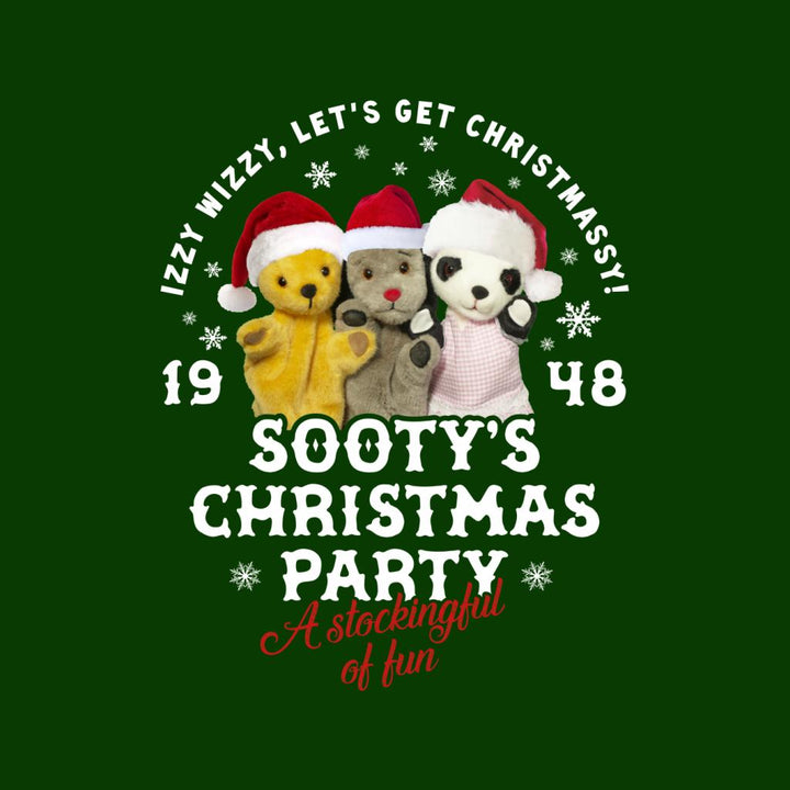 Sooty Christmas A Stockingful Of Fun Men's Hooded Sweatshirt