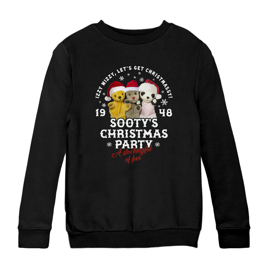 Sooty Christmas A Stockingful Of Fun Kids Sweatshirt