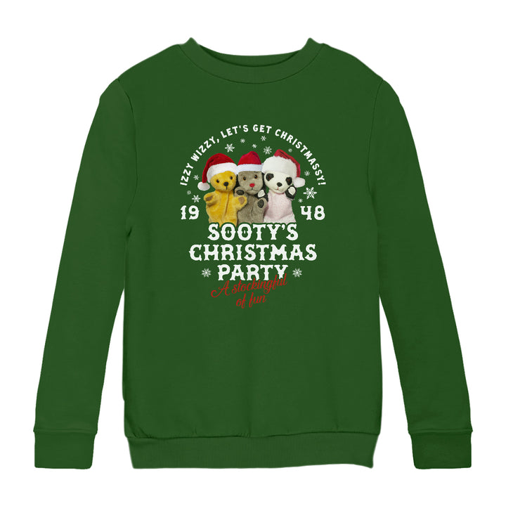 Sooty Christmas A Stockingful Of Fun Kids Sweatshirt