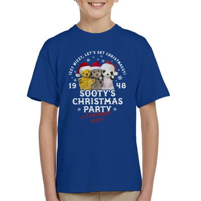 Sooty Christmas A Stockingful Of Fun Kid's T-Shirt-Sooty's Shop