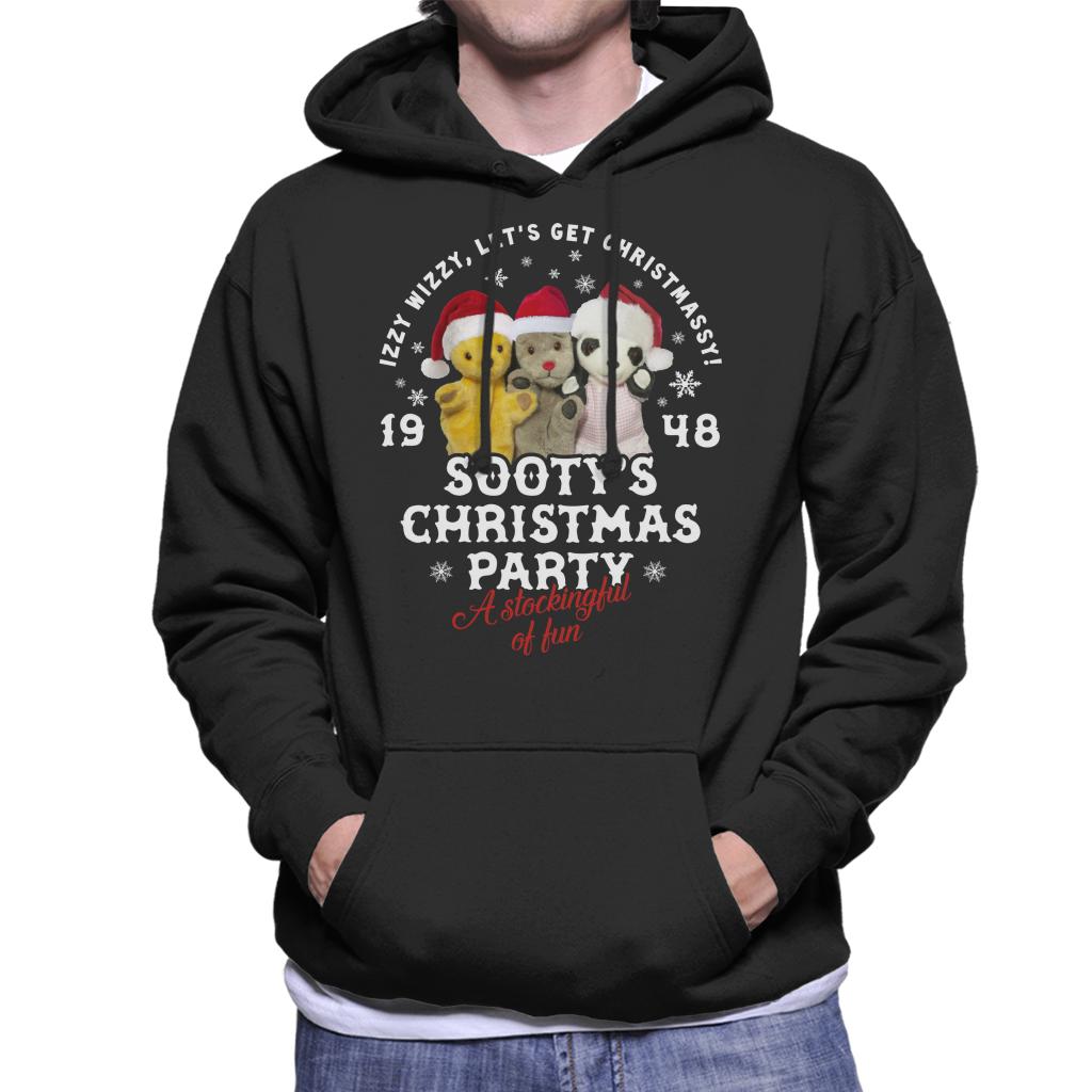 Sooty Christmas A Stockingful Of Fun Men's Hooded Sweatshirt-Sooty's Shop