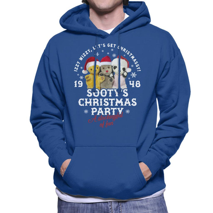Sooty Christmas A Stockingful Of Fun Men's Hooded Sweatshirt-Sooty's Shop