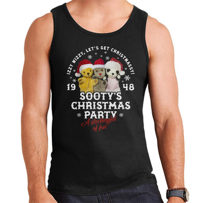 Sooty Christmas A Stockingful Of Fun Men's Vest-Sooty's Shop