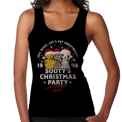 Sooty Christmas A Stockingful Of Fun Women's Vest-Sooty's Shop