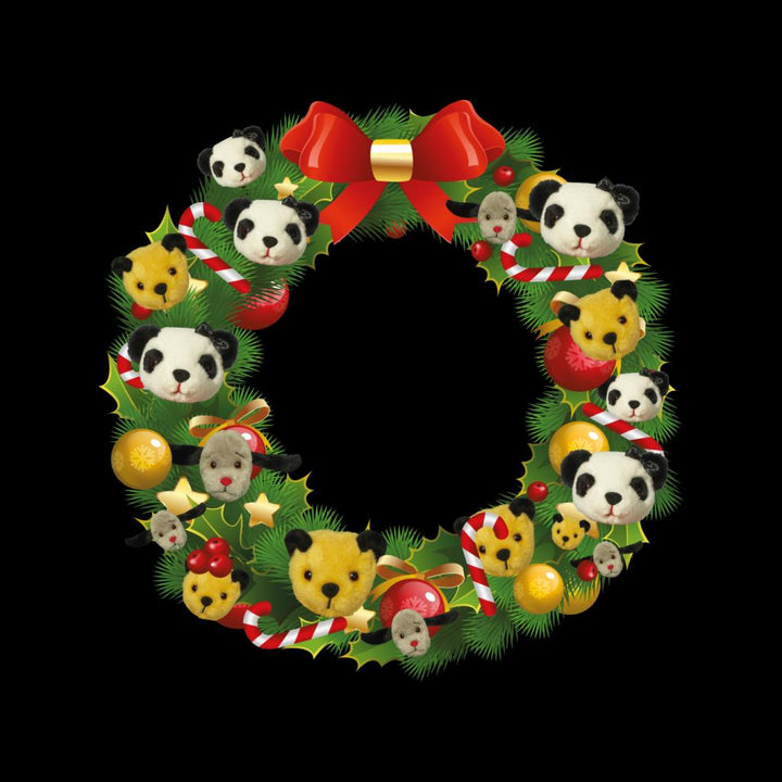 Sooty Christmas Wreath Men's Sweatshirt