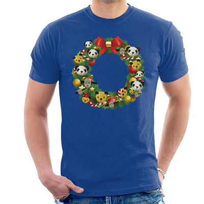 Sooty Christmas Wreath Men's T-Shirt-Sooty's Shop