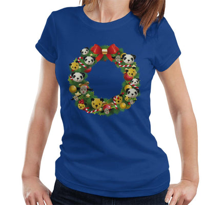 Sooty Christmas Wreath Women's T-Shirt-Sooty's Shop