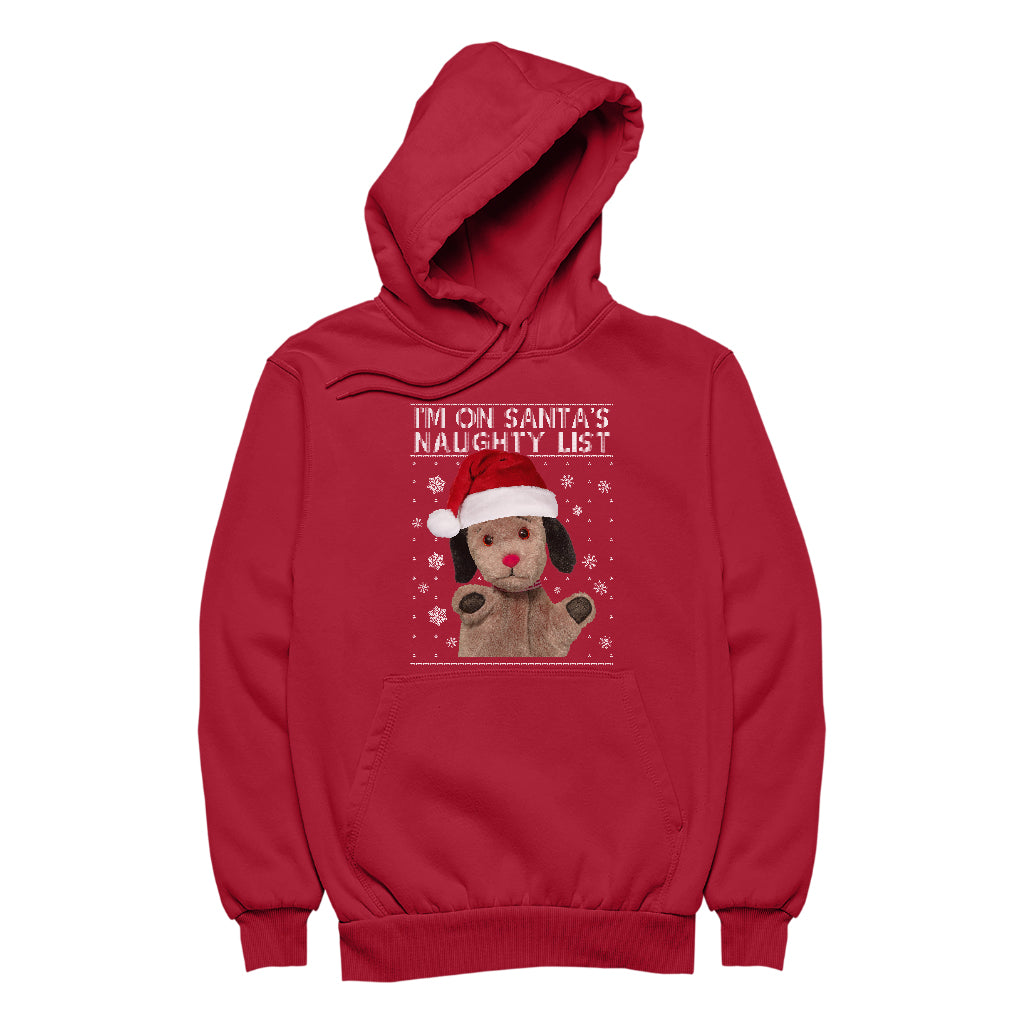 Sweep I'm On Santa's Naughty List Men's Hooded Sweatshirt