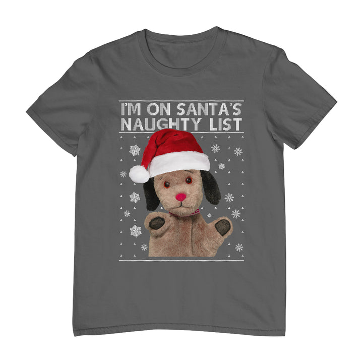 Sweep I'm On Santas Naughty List Men's T-Shirt