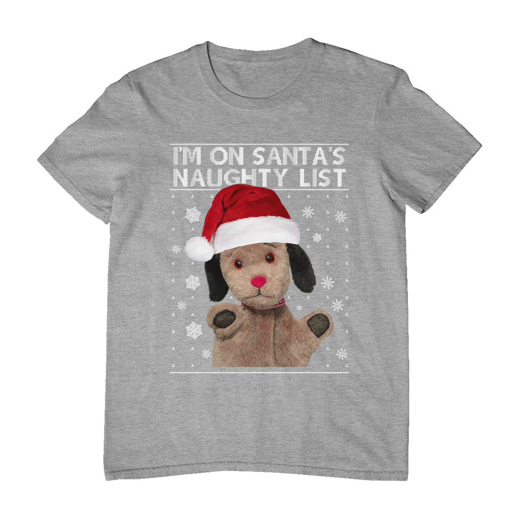 Sweep I'm On Santa's Naughty List Kids T-Shirt