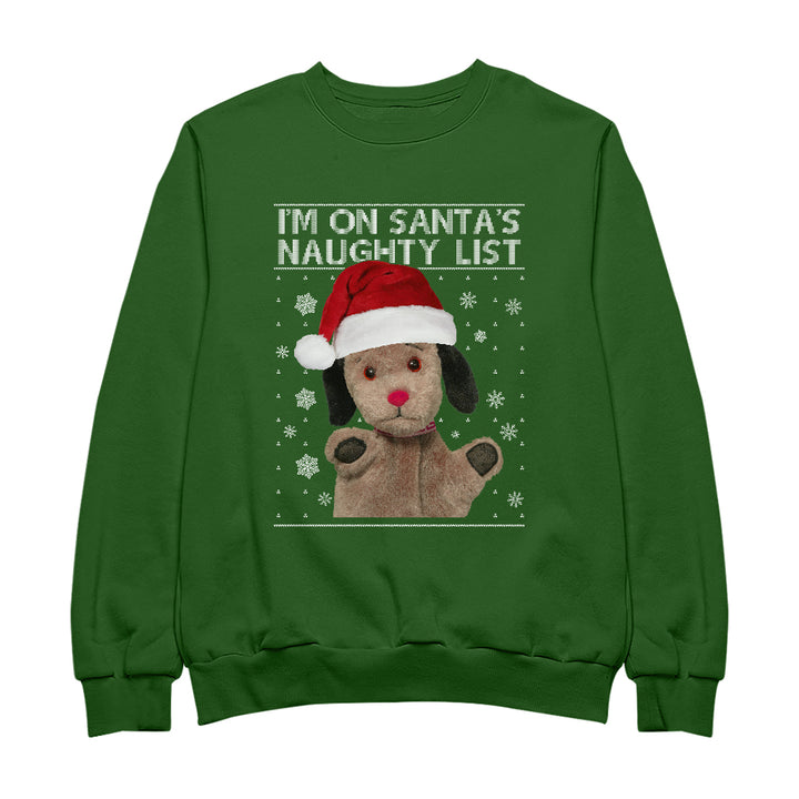 Sweep I'm On Santas Naughty List Women's Sweatshirt