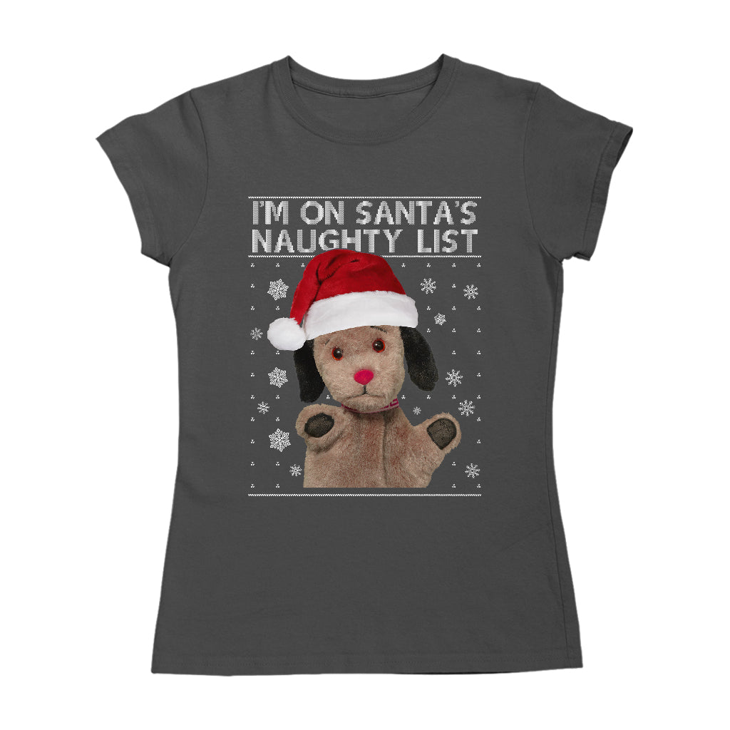 Sweep I'm On Santas Naughty List Women's T-Shirt