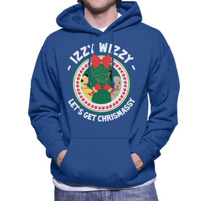 Sooty Christmas Izzy Wizzy Lets Get Chrismassy Men's Hooded Sweatshirt-Sooty's Shop