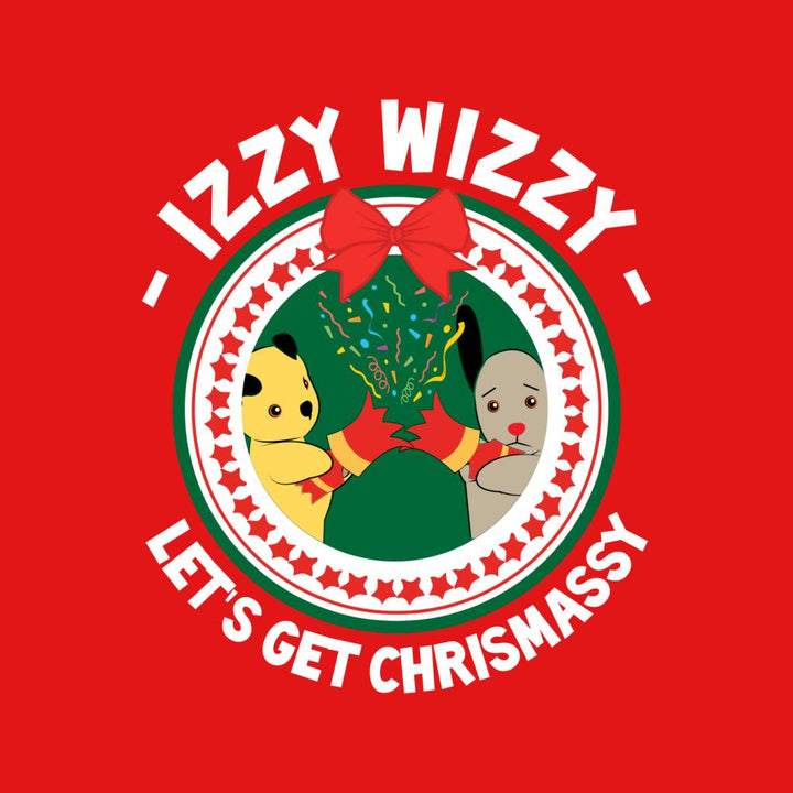 Sooty Christmas Izzy Wizzy Lets Get Chrismassy Women's Sweatshirt-Sooty's Shop