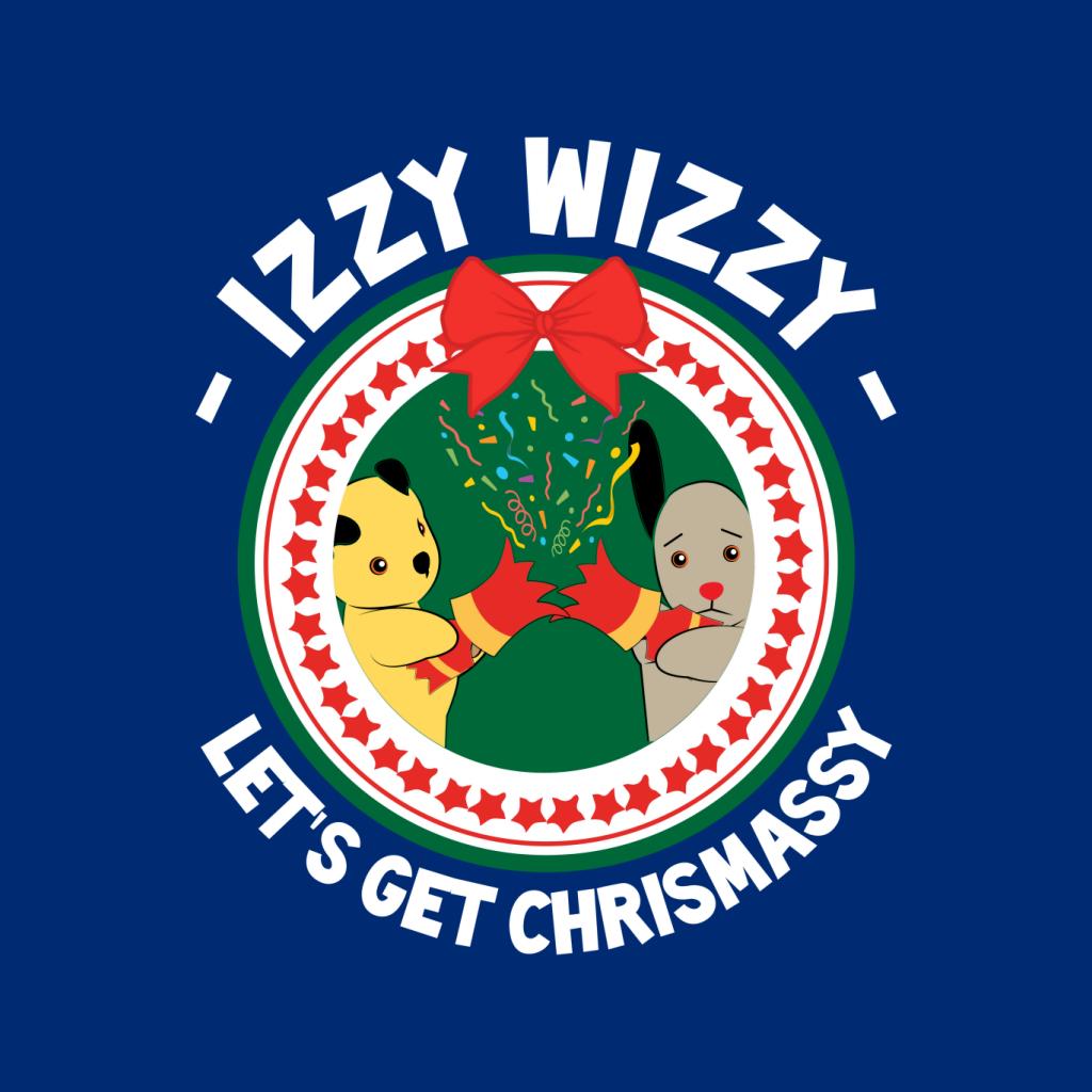 Sooty Christmas Izzy Wizzy Lets Get Chrismassy Women's Sweatshirt
