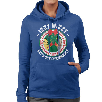 Sooty Christmas Izzy Wizzy Lets Get Chrismassy Women's Hooded Sweatshirt-Sooty's Shop