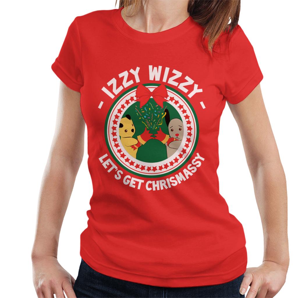 Sooty Christmas Izzy Wizzy Lets Get Chrismassy Women's T-Shirt-Sooty's Shop