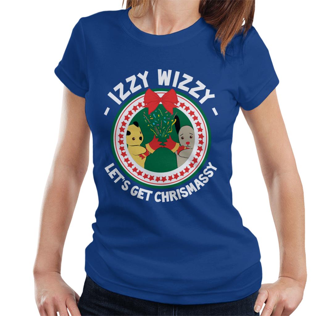 Sooty Christmas Izzy Wizzy Lets Get Chrismassy Women's T-Shirt-Sooty's Shop