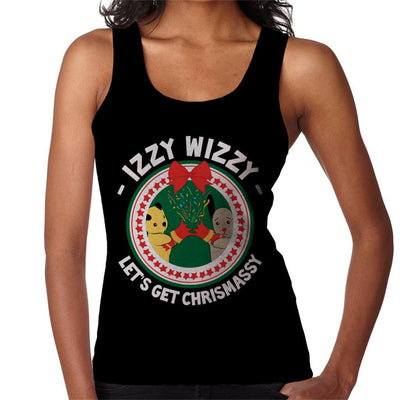 Sooty Christmas Izzy Wizzy Lets Get Chrismassy Women's Vest-Sooty's Shop