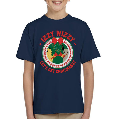 Sooty Christmas Lets Get Chrismassy Kid's T-Shirt-Sooty's Shop