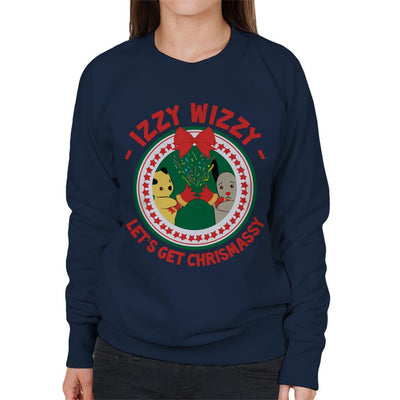 Sooty Christmas Lets Get Chrismassy Women's Sweatshirt-Sooty's Shop