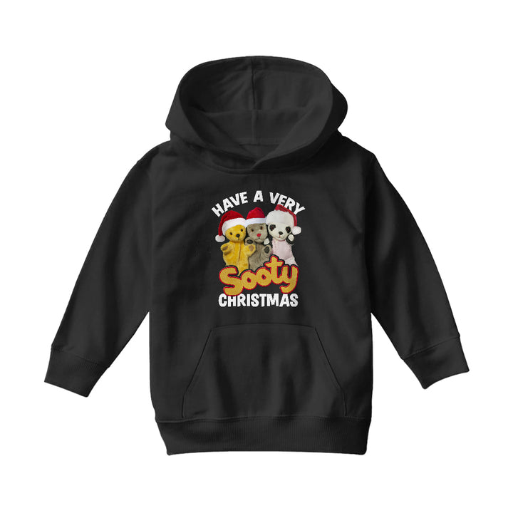 Sooty Christmas Have A Very Sooty Christmas Kids Hooded Sweatshirt
