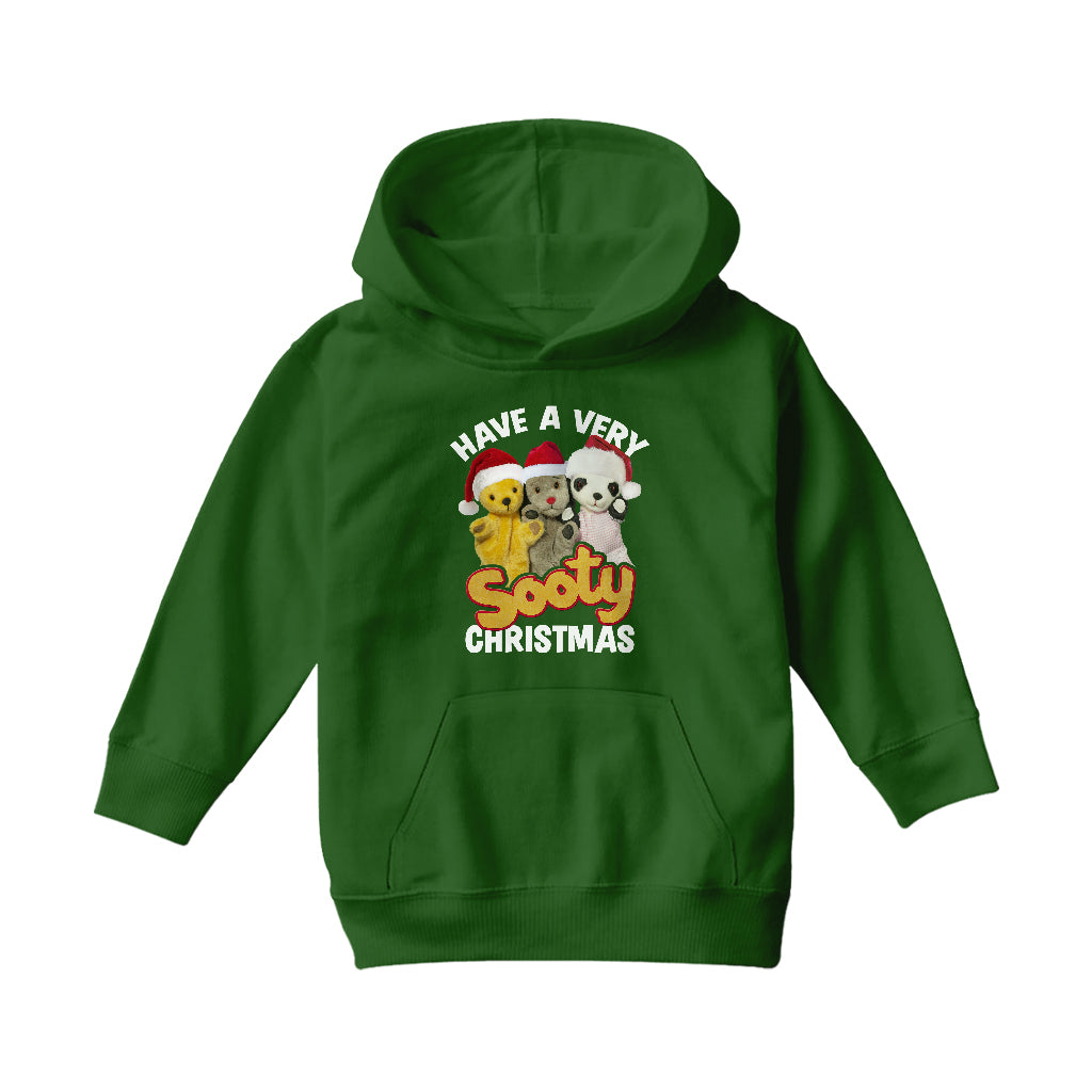 Sooty Christmas Have A Very Sooty Christmas Kids Hooded Sweatshirt
