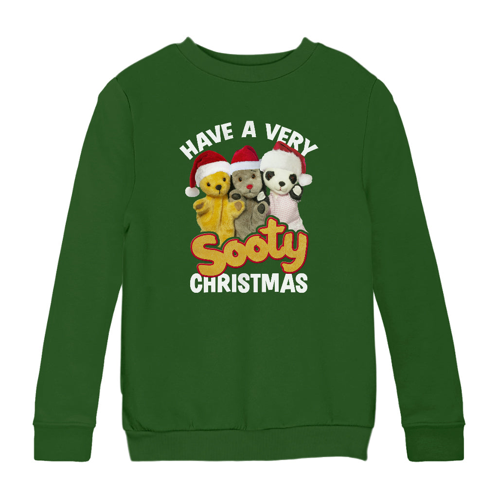 Sooty Christmas Have A Very Sooty Christmas Kids Sweatshirt