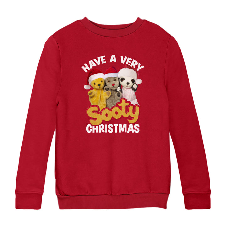 Sooty Christmas Have A Very Sooty Christmas Kids Sweatshirt