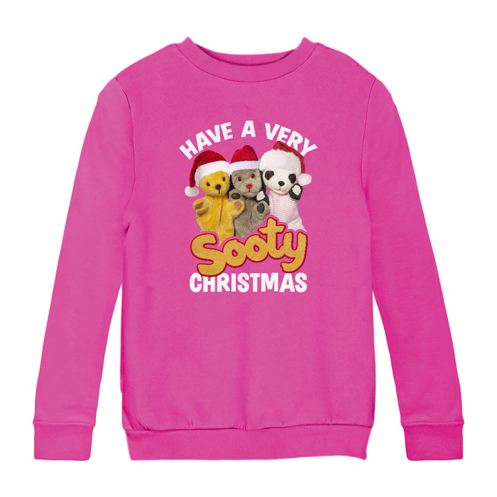 Sooty Christmas Have A Very Sooty Christmas Kids Sweatshirt