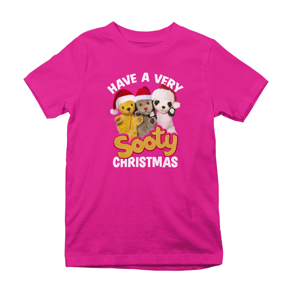 Sooty Christmas Have A Very Sooty Christmas Kids T-Shirt