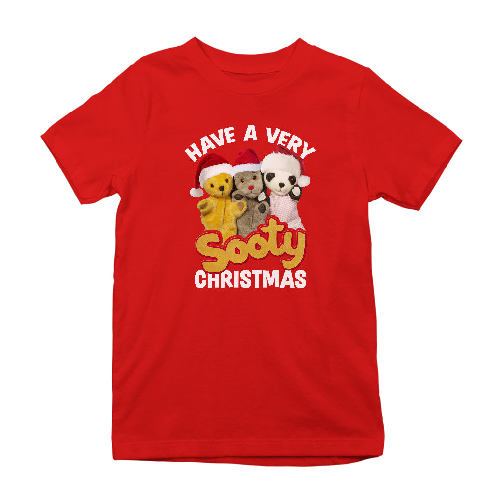 Sooty Christmas Have A Very Sooty Christmas Kids T-Shirt