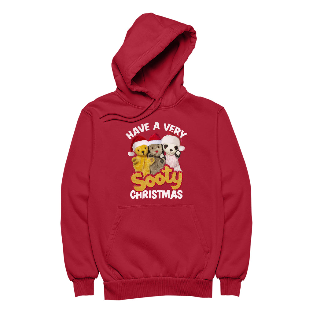 Sooty Christmas Have A Very Sooty Christmas Men's Hooded Sweatshirt
